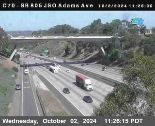 SB 805 at Madison Ave (Off Ramp)