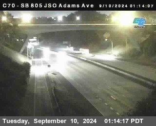 SB 805 at Madison Ave (Off Ramp)