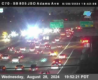 SB 805 at Madison Ave (Off Ramp)