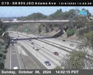 SB 805 at Madison Ave (Off Ramp)