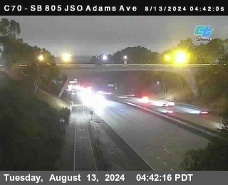 SB 805 at Madison Ave (Off Ramp)