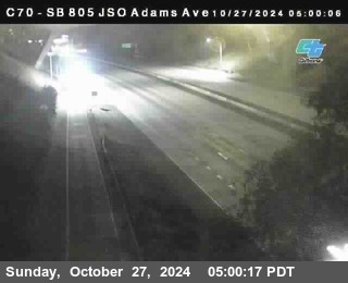 SB 805 at Madison Ave (Off Ramp)