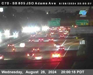 SB 805 at Madison Ave (Off Ramp)