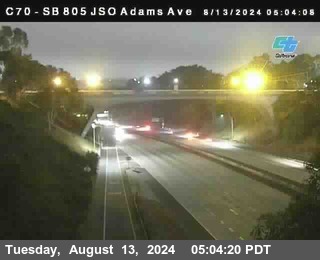 SB 805 at Madison Ave (Off Ramp)