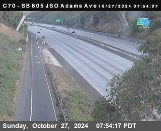 SB 805 at Madison Ave (Off Ramp)