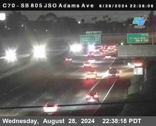 SB 805 at Madison Ave (Off Ramp)