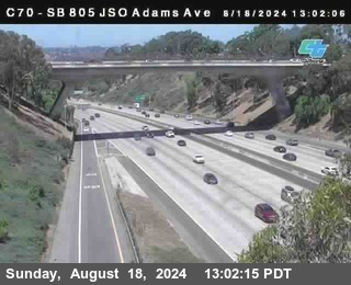 SB 805 at Madison Ave (Off Ramp)