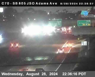 SB 805 at Madison Ave (Off Ramp)