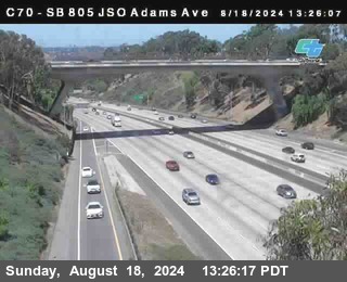 SB 805 at Madison Ave (Off Ramp)