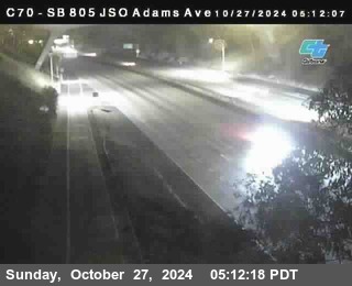 SB 805 at Madison Ave (Off Ramp)