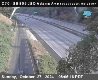 SB 805 at Madison Ave (Off Ramp)