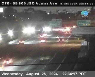 SB 805 at Madison Ave (Off Ramp)