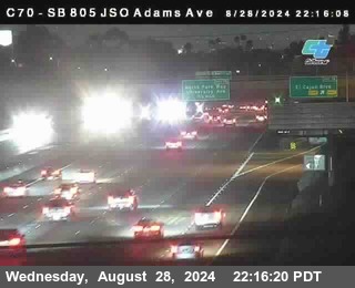 SB 805 at Madison Ave (Off Ramp)