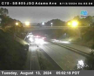 SB 805 at Madison Ave (Off Ramp)