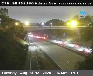 SB 805 at Madison Ave (Off Ramp)