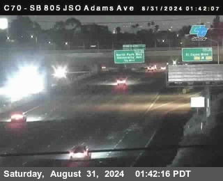 SB 805 at Madison Ave (Off Ramp)