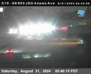 SB 805 at Madison Ave (Off Ramp)