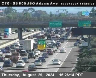 SB 805 at Madison Ave (Off Ramp)