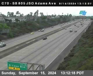 SB 805 at Madison Ave (Off Ramp)