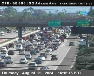 SB 805 at Madison Ave (Off Ramp)