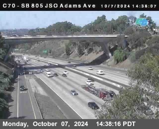 SB 805 at Madison Ave (Off Ramp)