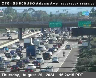 SB 805 at Madison Ave (Off Ramp)