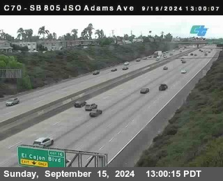 SB 805 at Madison Ave (Off Ramp)