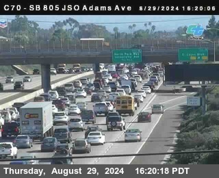 SB 805 at Madison Ave (Off Ramp)