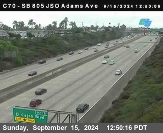 SB 805 at Madison Ave (Off Ramp)