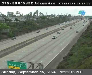 SB 805 at Madison Ave (Off Ramp)