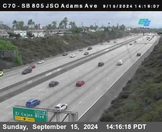 SB 805 at Madison Ave (Off Ramp)