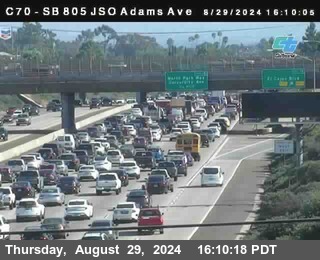 SB 805 at Madison Ave (Off Ramp)