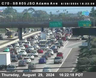 SB 805 at Madison Ave (Off Ramp)