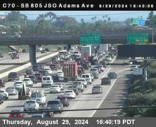 SB 805 at Madison Ave (Off Ramp)