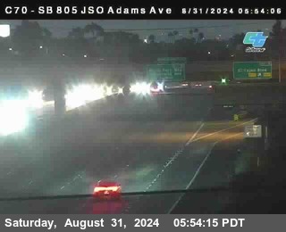 SB 805 at Madison Ave (Off Ramp)