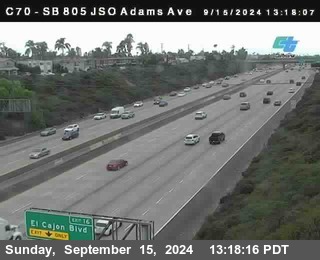 SB 805 at Madison Ave (Off Ramp)