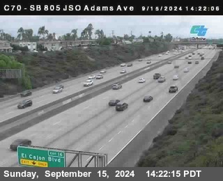 SB 805 at Madison Ave (Off Ramp)