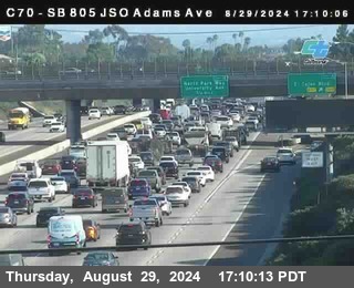 SB 805 at Madison Ave (Off Ramp)