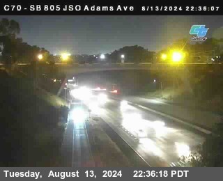 SB 805 at Madison Ave (Off Ramp)