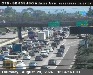 SB 805 at Madison Ave (Off Ramp)