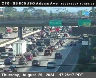 SB 805 at Madison Ave (Off Ramp)