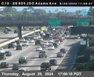 SB 805 at Madison Ave (Off Ramp)