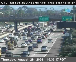 SB 805 at Madison Ave (Off Ramp)