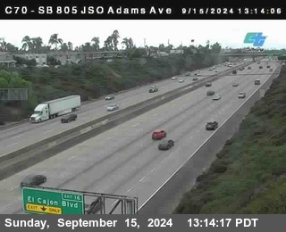 SB 805 at Madison Ave (Off Ramp)