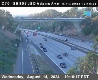 SB 805 at Madison Ave (Off Ramp)