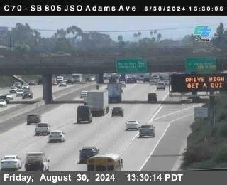 SB 805 at Madison Ave (Off Ramp)