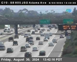 SB 805 at Madison Ave (Off Ramp)