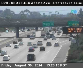 SB 805 at Madison Ave (Off Ramp)