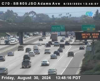 SB 805 at Madison Ave (Off Ramp)