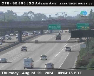 SB 805 at Madison Ave (Off Ramp)